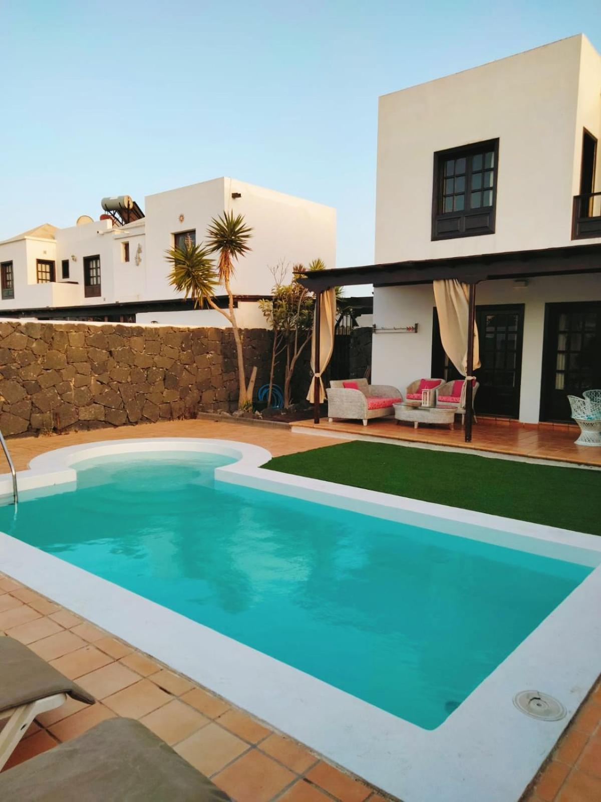 Lovely Villa Kiluka Heated Pool Playa Blanca  Eksteriør billede