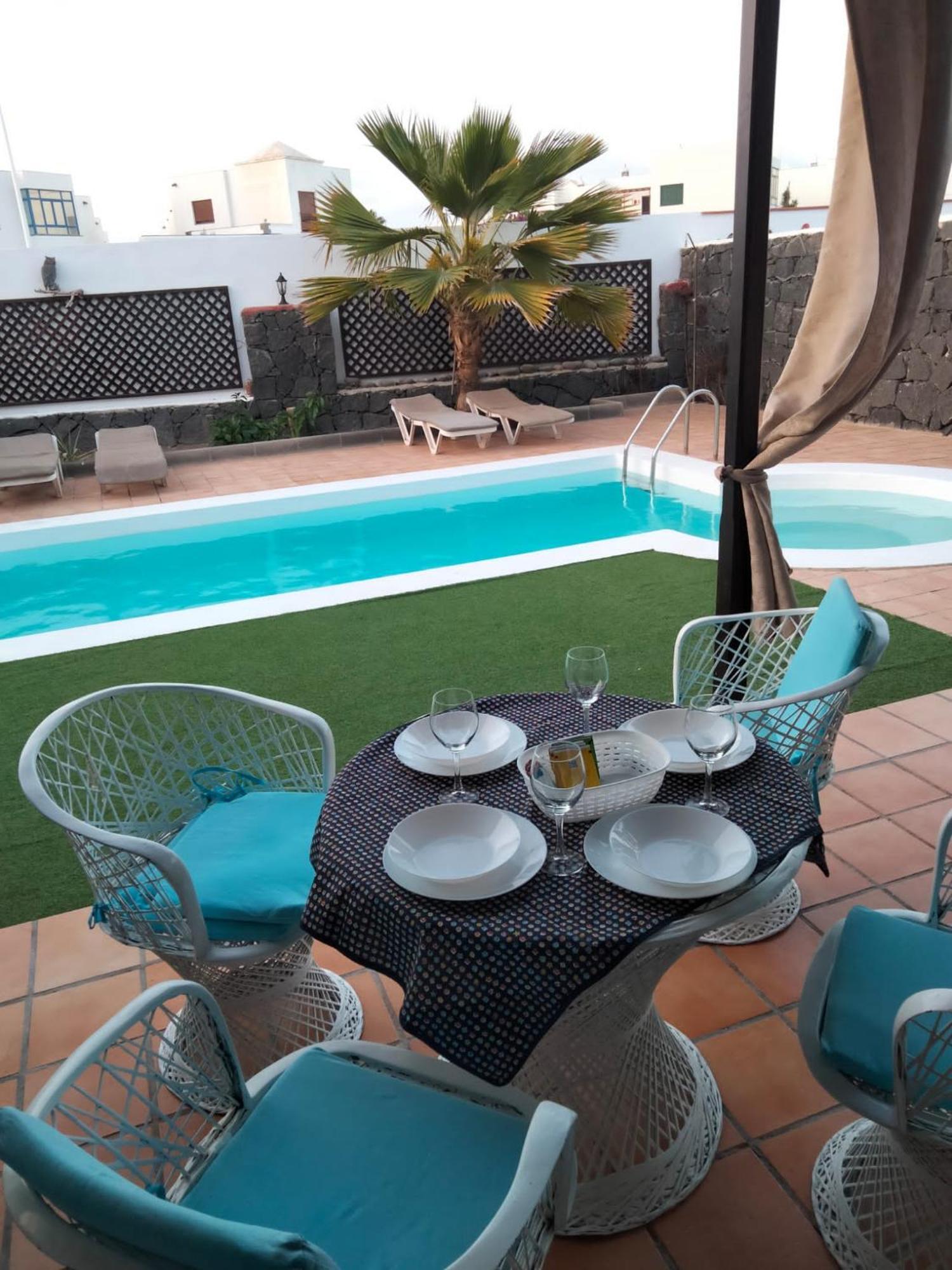 Lovely Villa Kiluka Heated Pool Playa Blanca  Eksteriør billede